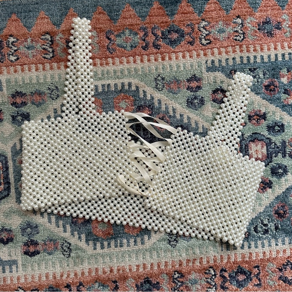 Pearl Corset Top